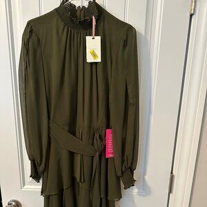 Alex Marie Long Sleeve Party Dress